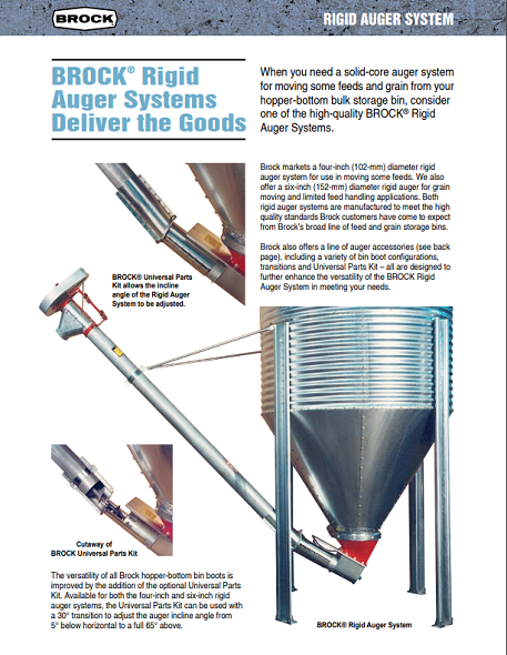 Brock Rigid Auger System