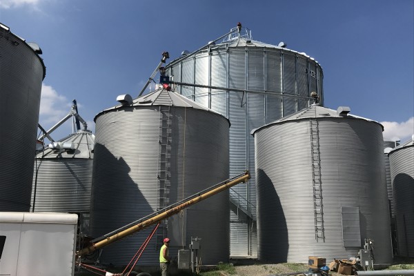 Brock Stiffened Grain Bins