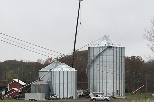 Brock Grain Bin on Noll Farm